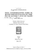 Actas del coloquio interdisciplinar Doce consideraciones sobre el mundo hispano-italiano en tiempos de Alfonso y Juan de Valdés (Bolonia, abril de 1976) /