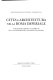Citt�a e architettura nella Roma imperiale : atti del seminario del 27 ottobre 1981 nel 25� anniversario dellAccademia di Danimarca