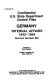 Confidential U.S. State Department central files Germany, internal affairs, 1942-1944 : decimal number 862