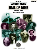 Country Music Hall of Fame songbook series piano, vocal, guitar.