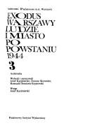 Exodus Warszawy : ludzie i miasto po powstaniu 1944 /