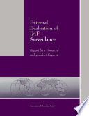 External Evaluation of IMF Surveillance