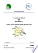 L'économie locale de Bondoukou - Comptes, acteurs et dynamisme de l'économie locale - Volume 1 /