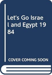 Let's go : the budget guide to Israel and Egypt /