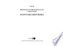 OECD Performance Environmental Reviews (Slovak version) Slovak Republic /