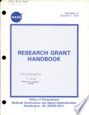 Research grant handbook