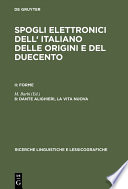 Spogli elettronici dell' italiano delle origini e del duecento.