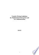 Transfer Pricing Guidelines for Multinational Enterprises and Tax Administrations 2001 Travel version (Turkish version) /