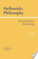 Hellenistic philosophy : introductory readings /