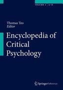 Encyclopedia of critical psychology /