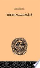 The Bhagavad gītā, or, The sacred lay : a Sanskrit philosophical poem /