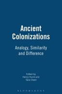 Ancient colonisations : analogy, similarity and difference /