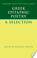 Greek epitaphic poetry : a selection /