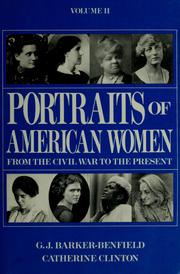 Portraits of American women /