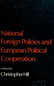 National foreign policies and European political cooperation /