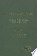 Second Temple studies III : studies in politics, class, and material culture /