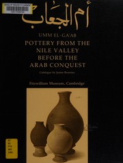 Umm El-Ga�ab : pottery from the Nile Valley before the Arab conquest /