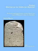 Penbui--Wachter an der StaÌˆtte der Wahrheit : eine prosopographische Untersuchung zu Deir el-Medine in der 19. Dynastie /