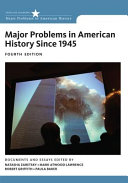 Major problems in American history since 1945