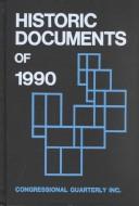 Historic documents of 1990 : cumulative index 1986-1990 /