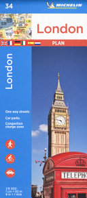 London : plan : one way streets, car parks, congestion charge zones /