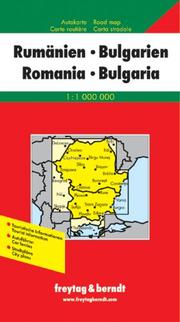 Rumänien, Bulgarien, Autokarte 1:1 000 000 = Rumania, Bulgaria, road map 1:1 000 000 /