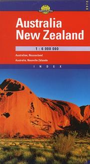 Australia, New Zealand 1:6 000 000: index = Australien, Neuseeland = Australie, Nouvelle Zélande /
