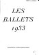 Les Ballets 1933