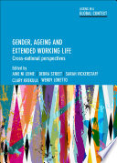 Gender, ageing and longer working life : cross-national perspectives /