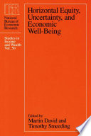 Horizontal equity, uncertainty, and economic well-being /