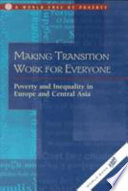 Making transition work for everyone : poverty and inequality in Europe and Central Asia