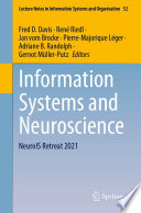 Information systems and neuroscience : NeuroIS Retreat 2021 /