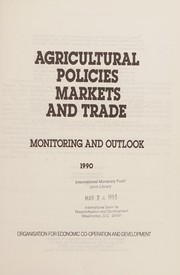 Agricultural policies, markets and trade : monitoring and outlook, 1990