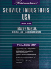 Service industries USA : industry analyses, statistics, and leading organizations /