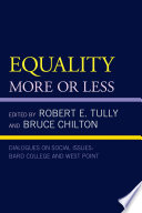 Equality : more or less /