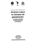 América Latina en tiempos de globalización /