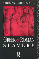 Greek and Roman slavery /