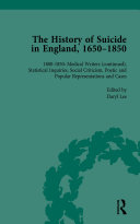 The history of suicide in England, 1650-1850