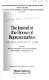 The journal of the House of Representatives : John Adams administration 1797-1801 /