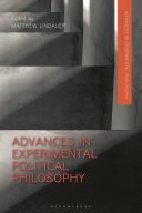 Advances in experimental political philosophy /