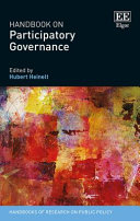 Handbook on participatory governance /