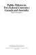 Public policies in two federal countries : Canada and Australia /