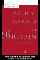 Policy-making in Britain : an introduction /