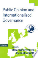 Public opinion and internationalized governance
