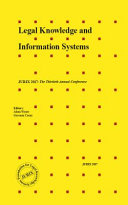 Legal knowledge and information systems : Jurix 2017: the thirtieth annual conference /