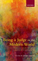 Being a judge in the modern world /