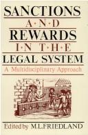 Sanctions and rewards in the legal system : a multidisciplinary approach /