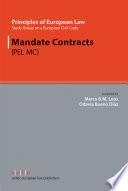 Mandate contracts (PEL MC)