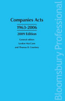 Companies Acts, 1963-2009 /