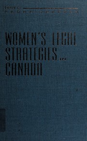 Women's legal strategies in Canada /